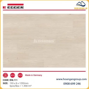 Sàn Gỗ Công Nghiệp Egger Home 12mm EHL111