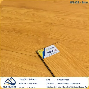 Sàn Gỗ Công Nghiệp Galamax HG603 Dày 8mm
