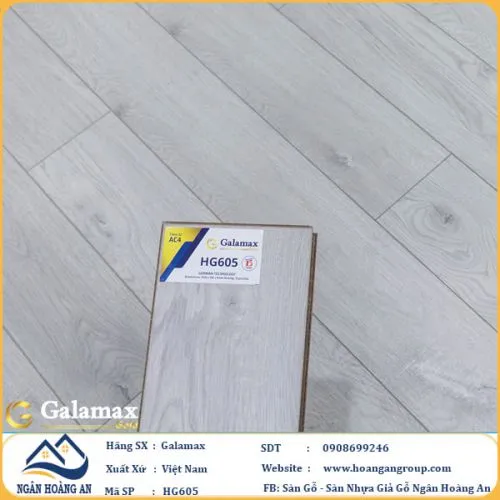 Sàn Gỗ Công Nghiệp Galamax HG605 Dày 8mm