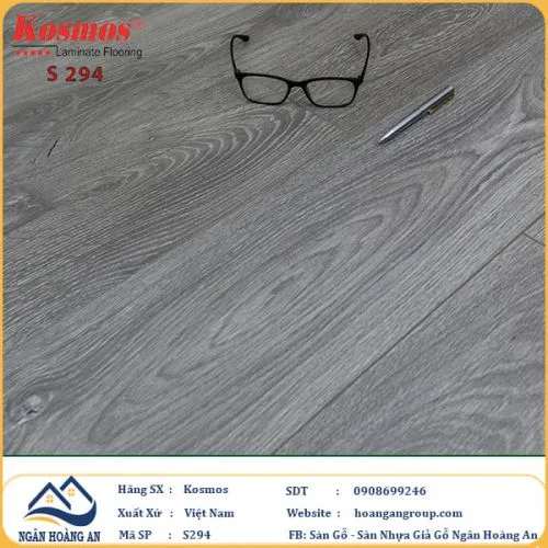 Sàn Gỗ Công Nghiệp KosMos Dày 8mm S294