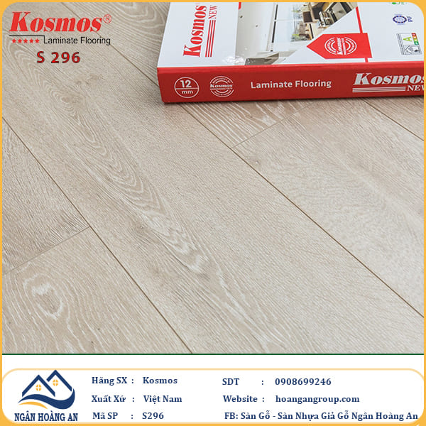 Sàn gỗ công nghiệp Kosmos S296