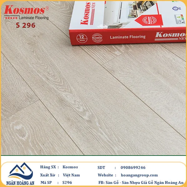 Sàn Gỗ Công Nghiệp Giá Rẻ Kosmos Tại Quận 9 TPHCM