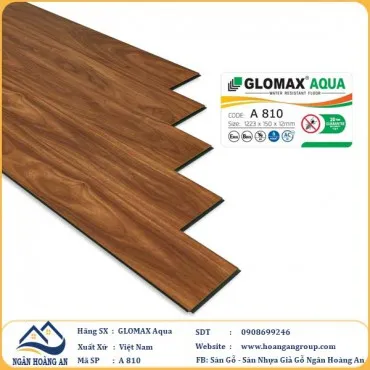 Sàn Gỗ Công Nghiệp Glomax Aqua A810 12mm