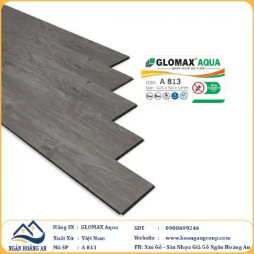 Sàn Gỗ Công Nghiệp Glomax Aqua A813 12mm