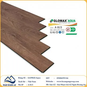 Sàn Gỗ Công Nghiệp Glomax Aqua A815 12mm