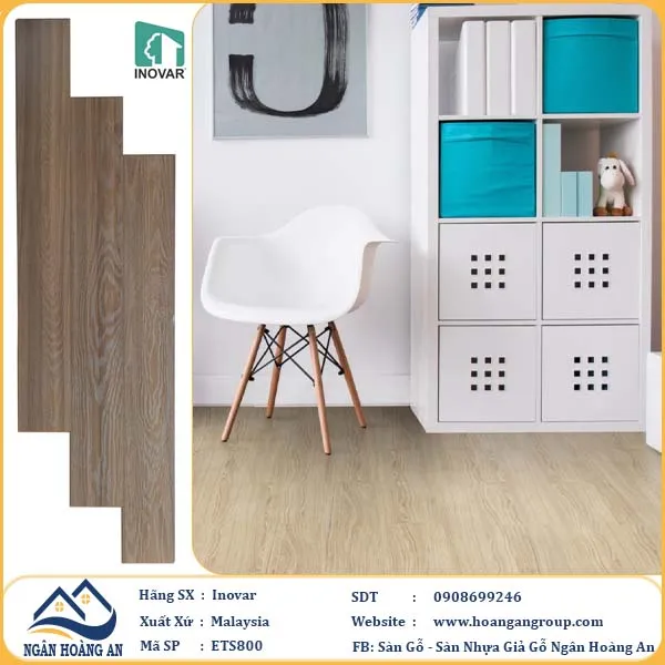 Sàn Gỗ Công Nghiệp Malaysia Inovar ETS800