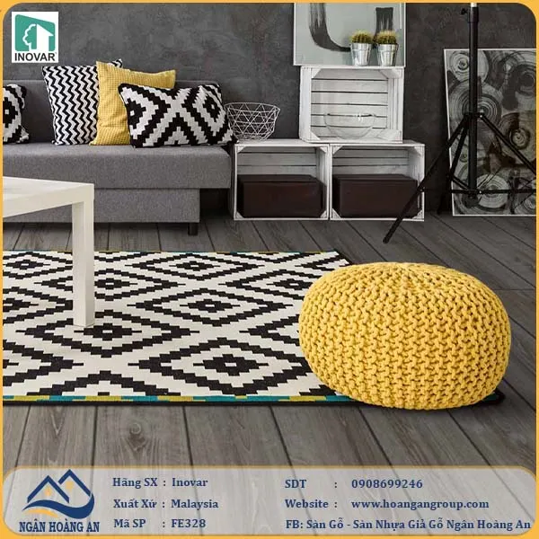 Sàn gỗ công nghiệp Inovar FE328 Phong Cách Nổi Bật Sàn gỗ công nghiệp Inovar FE328 Phong Cách Nổi Bật