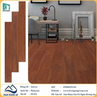 Sàn Gỗ Công Nghiệp Inovar FE703 12mm