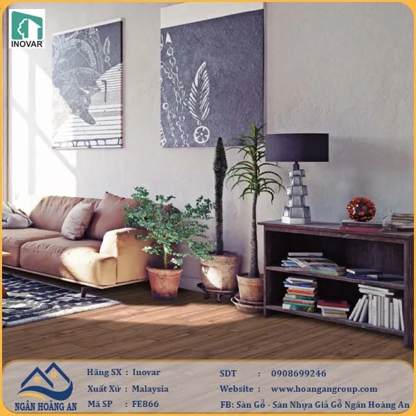 Sàn gỗ công nghiệp Inovar FE866