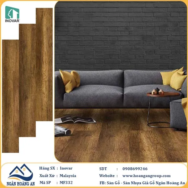 Sàn Gỗ Công Nghiệp Malaysia Inovar MF332