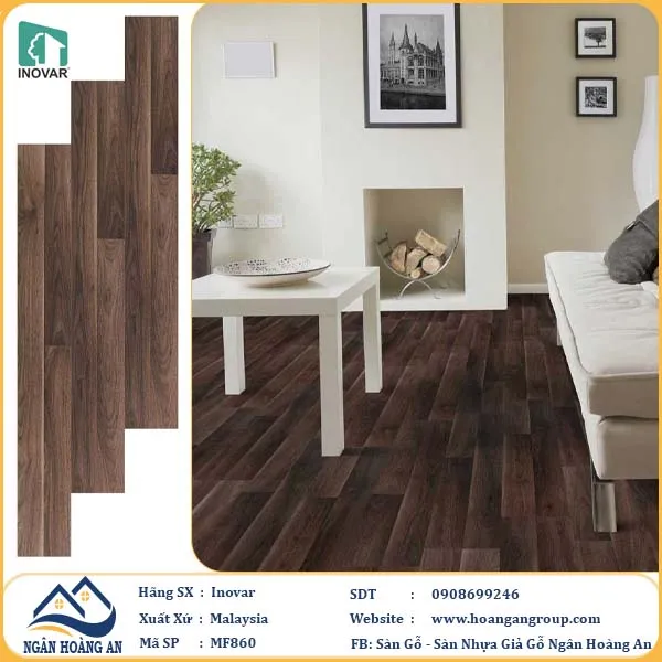 Sàn Gỗ Công Nghiệp Malaysia Inovar MF860