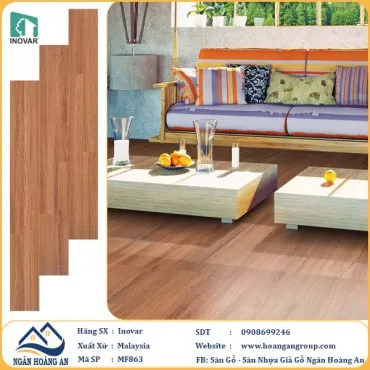 Sàn Gỗ Công Nghiệp Inovar MF863 8mm