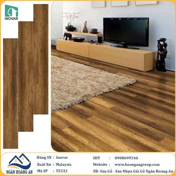 Sàn Gỗ Công Nghiệp Malaysia Inovar TZ332