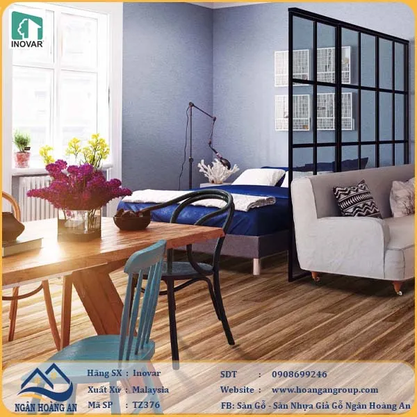 Sàn gỗ công nghiệp Inovar TZ376