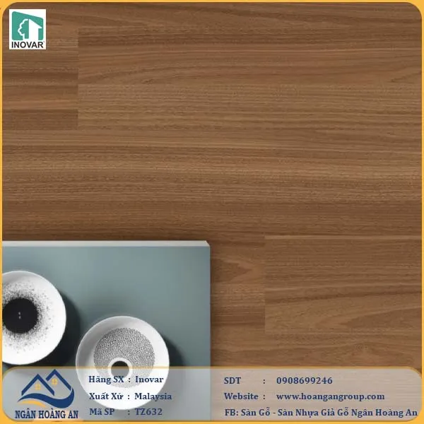 Sàn Gỗ Công Nghiệp Inovar TZ632 Mang Lại Cảm Giác Sàn Liền Mạch