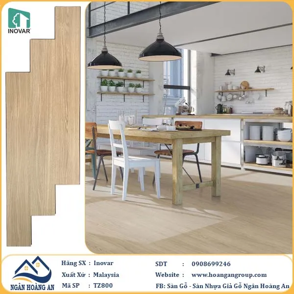 Sàn Gỗ Công Nghiệp Malaysia Inovar TZ800