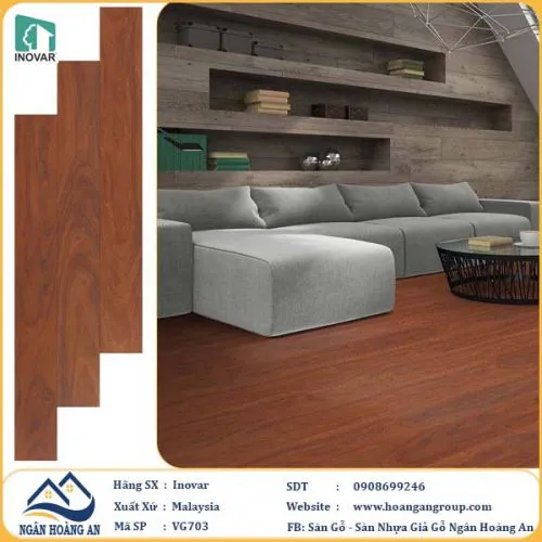 Sàn Gỗ Công Nghiệp Inovar VG703 12mm