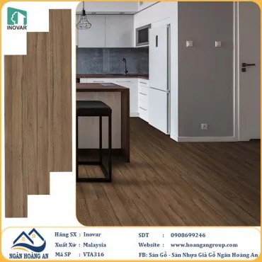 Sàn Gỗ Công Nghiệp Inovar VTA316 12mm