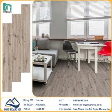 Sàn Gỗ Công Nghiệp Inovar VTA520 12mm
