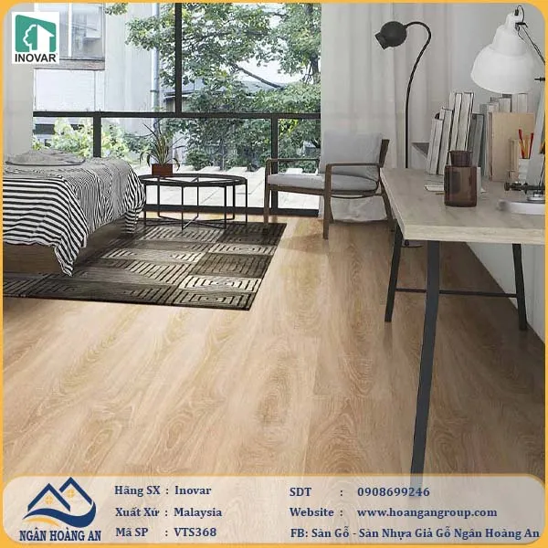 Sàn gỗ công nghiệp Inovar VTS368 Sàn gỗ công nghiệp Inovar VTS368