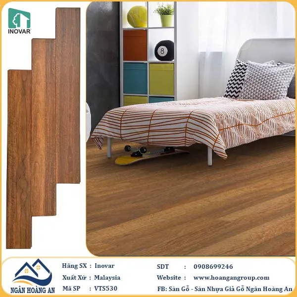 Sàn Gỗ Công Nghiệp Malaysia Inovar VTS530
