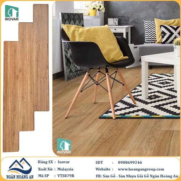 Sàn Gỗ Công Nghiệp Malaysia Inovar VTS879R