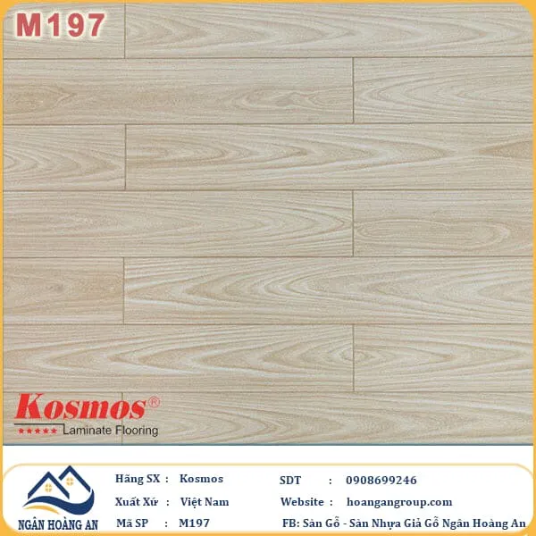 Sàn Gỗ Công Nghiệp Kosmos 8mm Tại Gò Vấp TPHCM