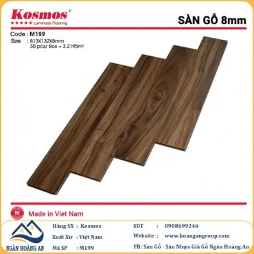 Sàn Gỗ Công Nghiệp KosMos Dày 8mm M199