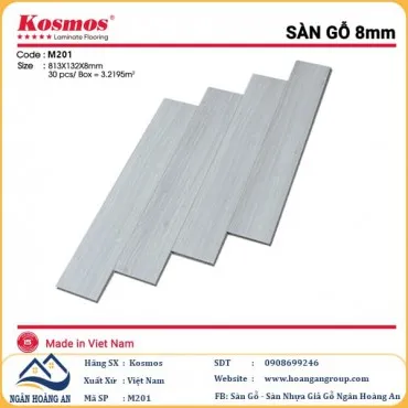 Sàn Gỗ Công Nghiệp KosMos Dày 8mm M201