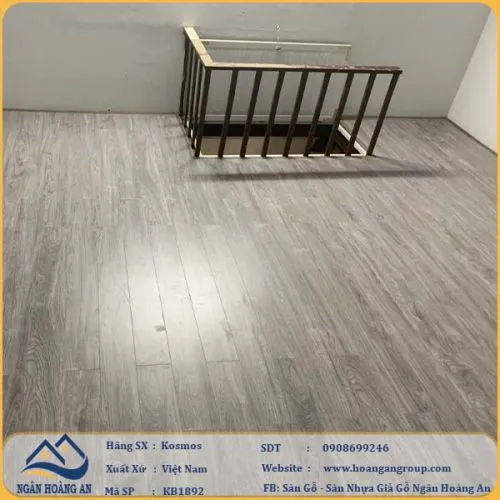 Thi Công Sàn Gỗ Công Nghiệp Kosmos KB1892 Tại Quận Tân Bình TP Hồ Chí Minh