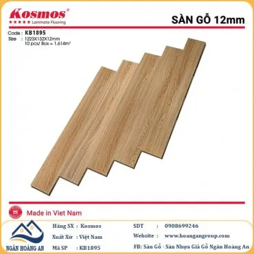 Sàn Gỗ Công Nghiệp KosMos Dày 12mm KB1895