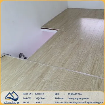 Công Trình Sàn Gỗ Công Nghiệp Kosmos M197 Tại Nhơn Trạch Đồng Nai