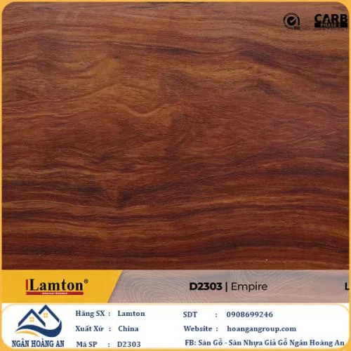 Sàn Gỗ Công Nghiệp Lamton D2303 12mm