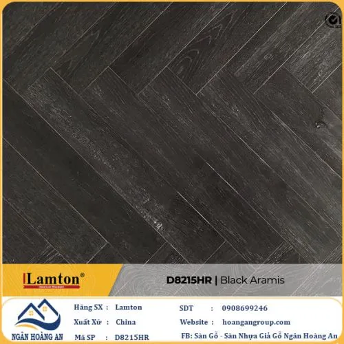 Sàn Gỗ Công Nghiệp Lamton Xương Cá D8215HR 12mm
