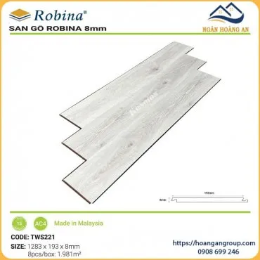 Sàn Gỗ Công Nghiệp Robina 8mm Bản Lớn TWS221