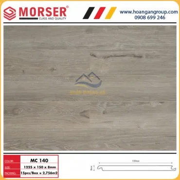 Sàn Gỗ Công Nghiệp Morser Cốt Xanh 8mm MC140