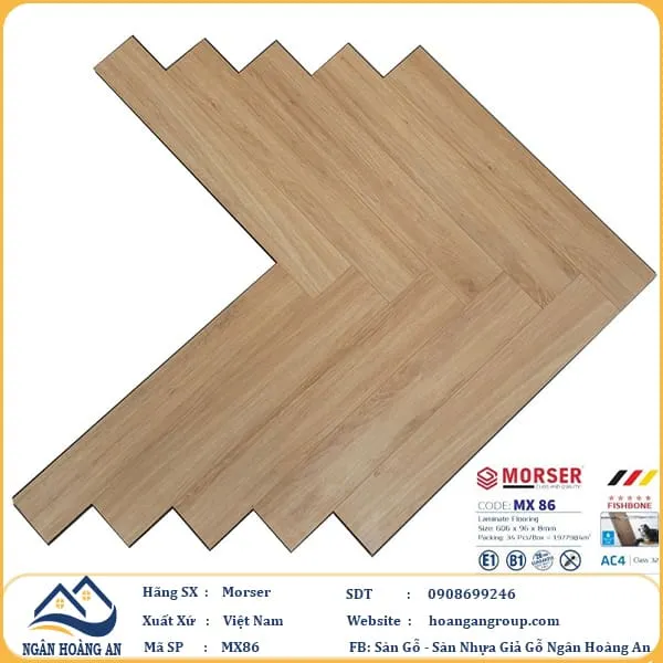 Sàn Gỗ Công Nghiệp Morser Xương Cá