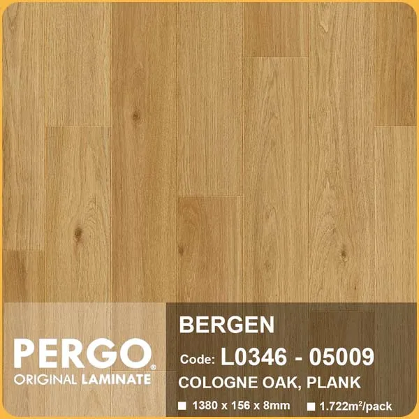 Sàn Gỗ Công Nghiệp Pergo Bergen 05009