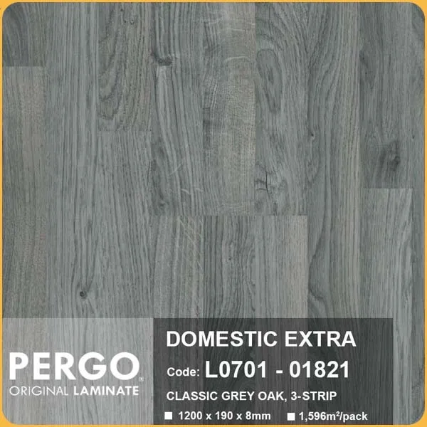 Sàn Gỗ Công Nghiệp Pergo Domestic Extra 01821