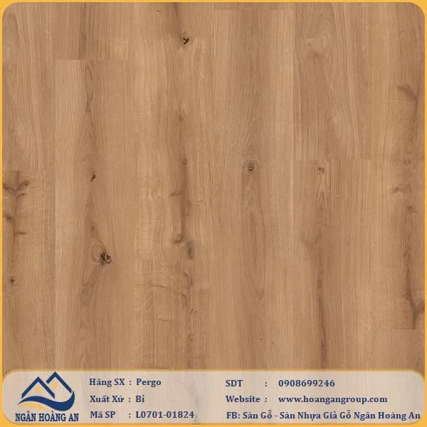 Sàn Gỗ Công Nghiệp Pergo Domestic Extra 01824