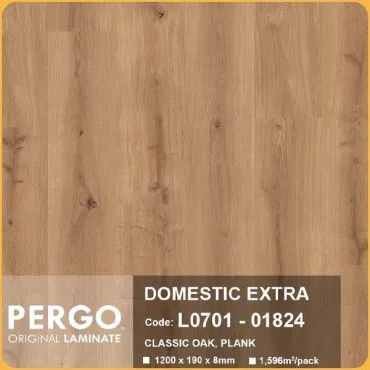 Sàn Gỗ Công Nghiệp Pergo Domestic Extra 01824