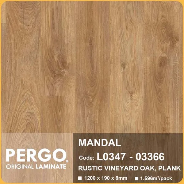 Sàn Gỗ Công Nghiệp Pergo Mandal 03366