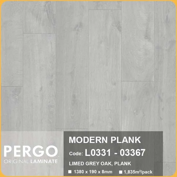 Sàn Gỗ Công Nghiệp Pergo Modern Plank 8mm 03367
