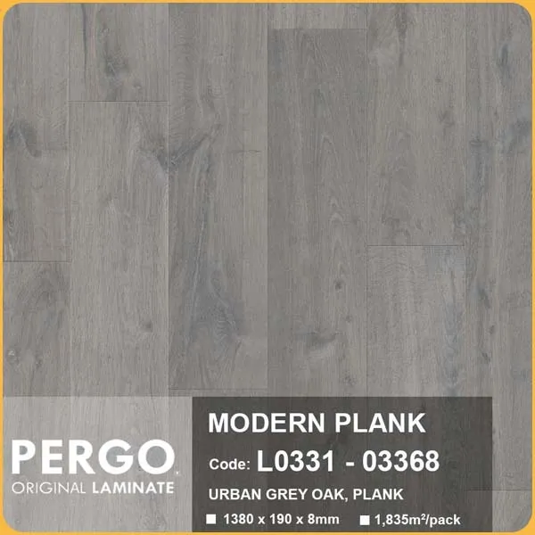 Sàn Gỗ Công Nghiệp Pergo Modern Plank 8mm 03368