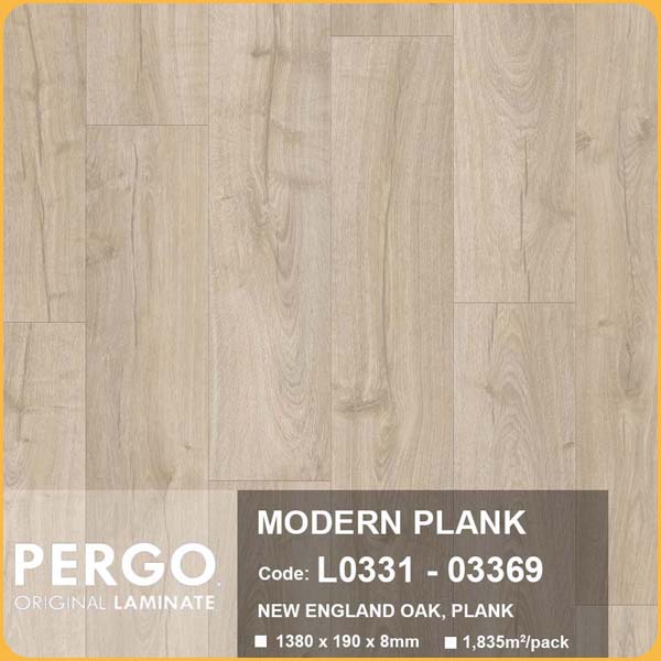 Sàn Gỗ Công Nghiệp Pergo Modern Plank 8mm 03369