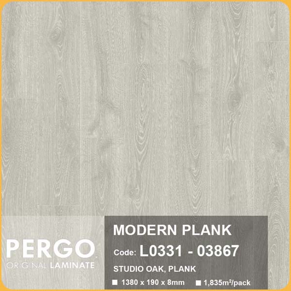 Sàn Gỗ Công Nghiệp Pergo Modern Plank 8mm 03867