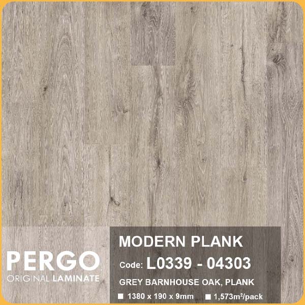 Sàn Gỗ Công Nghiệp Pergo Modern Plank 9mm 04303