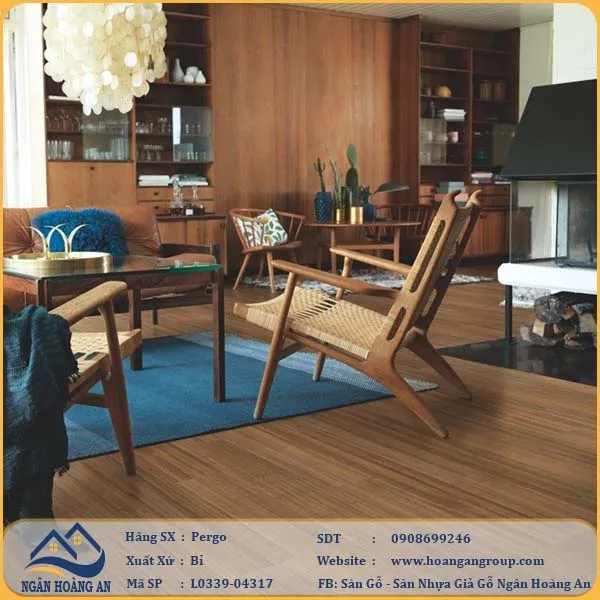 Sàn Gỗ Công Nghiệp Pergo Modern Plank 9mm 04317