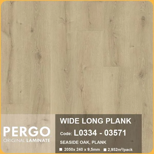 Sàn Gỗ Công Nghiệp Pergo Wide Long Plank 03571