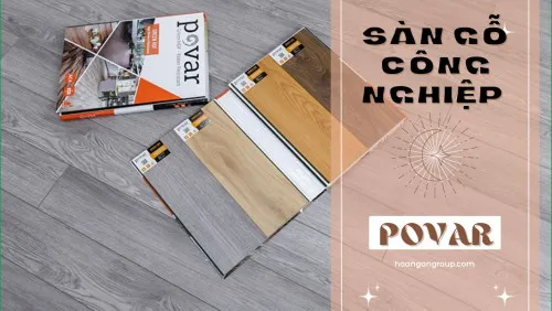 Sàn Gỗ Công Nghiệp Cốt Xanh Povar Việt Nam Giá Rẻ Tại TPHCM